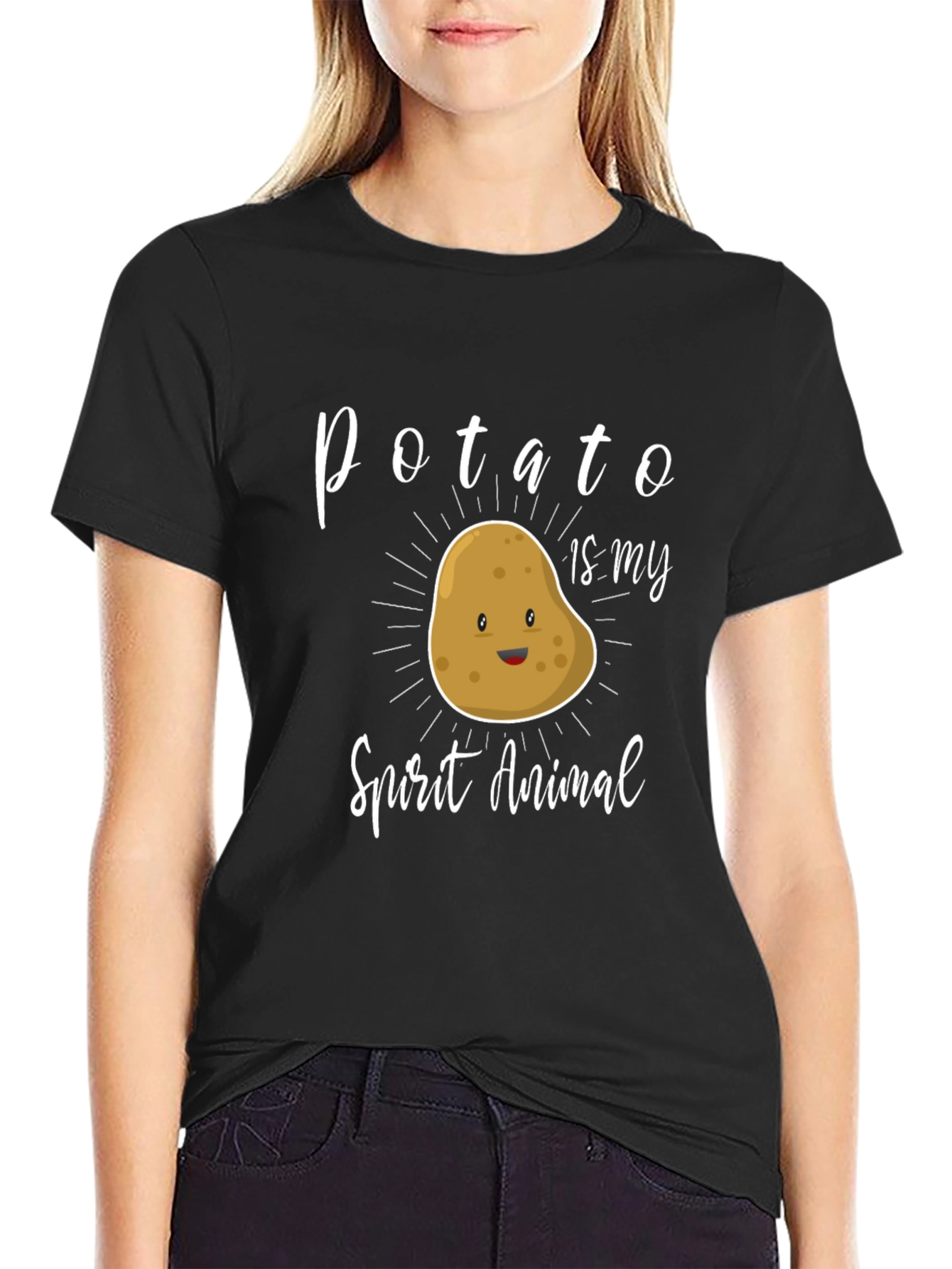 Potato is My Spirit Animal Funny T-Shirt