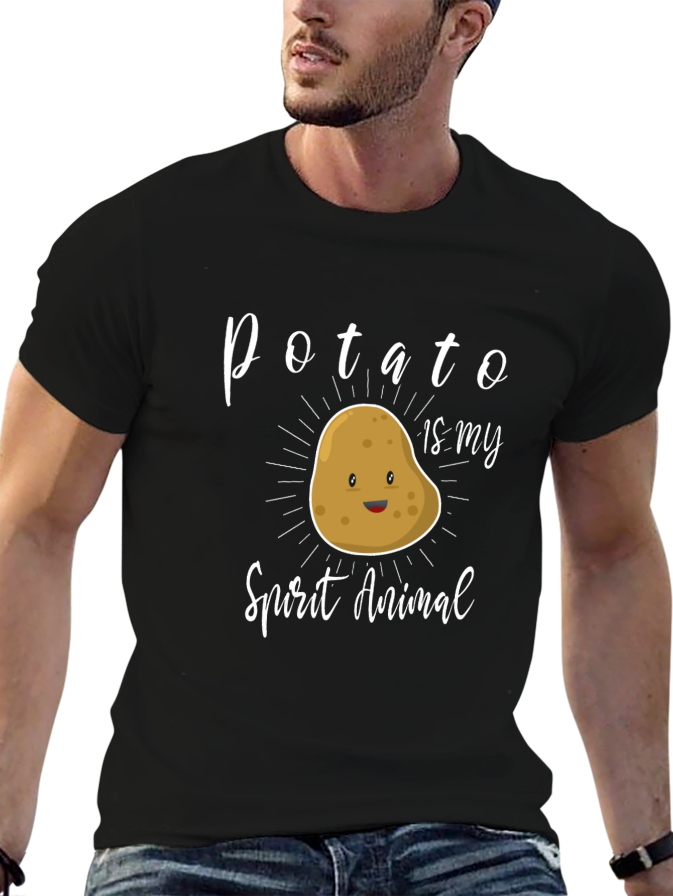 Potato is My Spirit Animal Funny T-Shirt