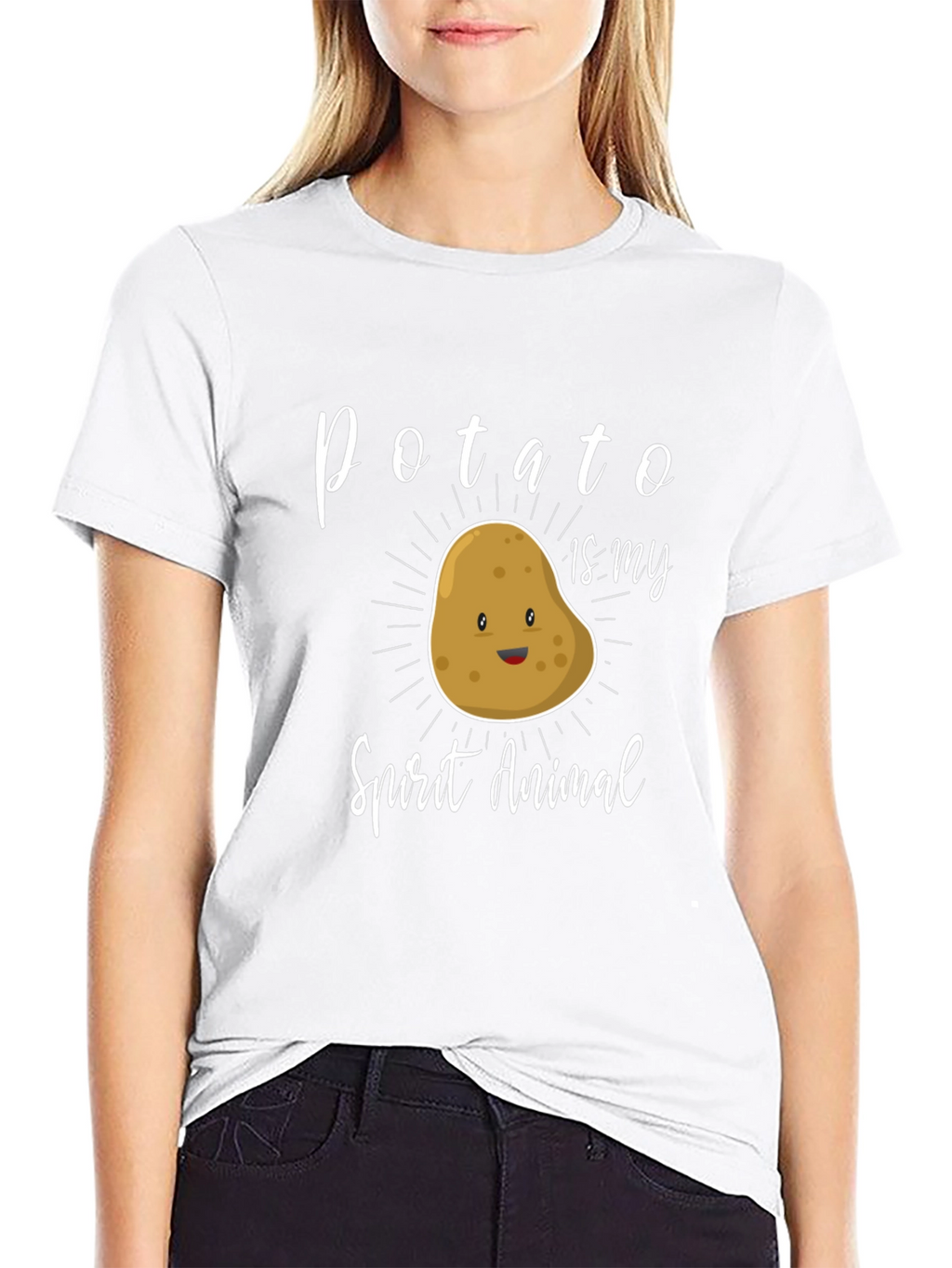 Potato is My Spirit Animal Funny T-Shirt