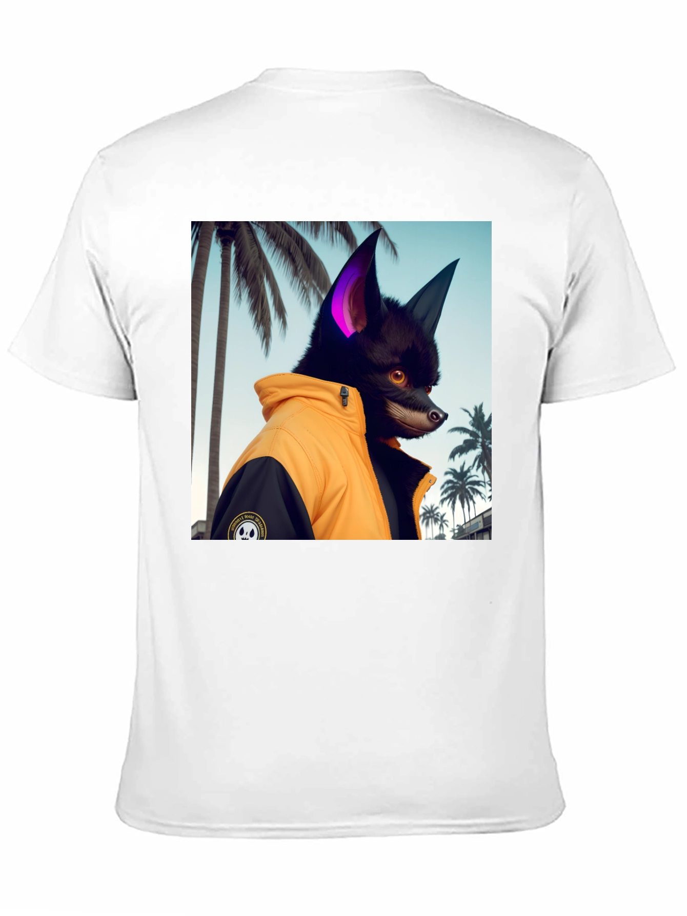 Cool Canine Tee - Dog in Jacket