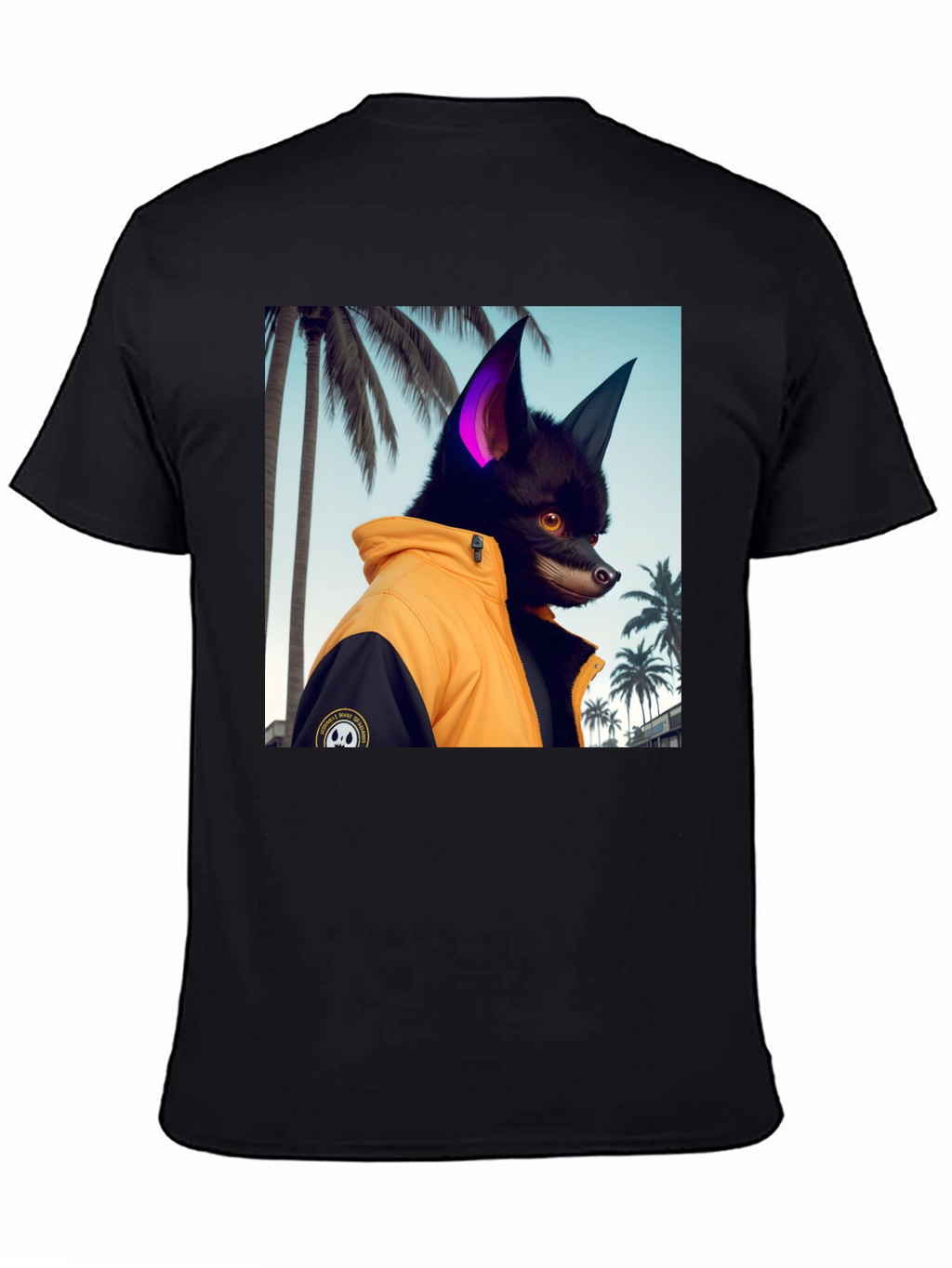 Cool Canine Tee - Dog in Jacket