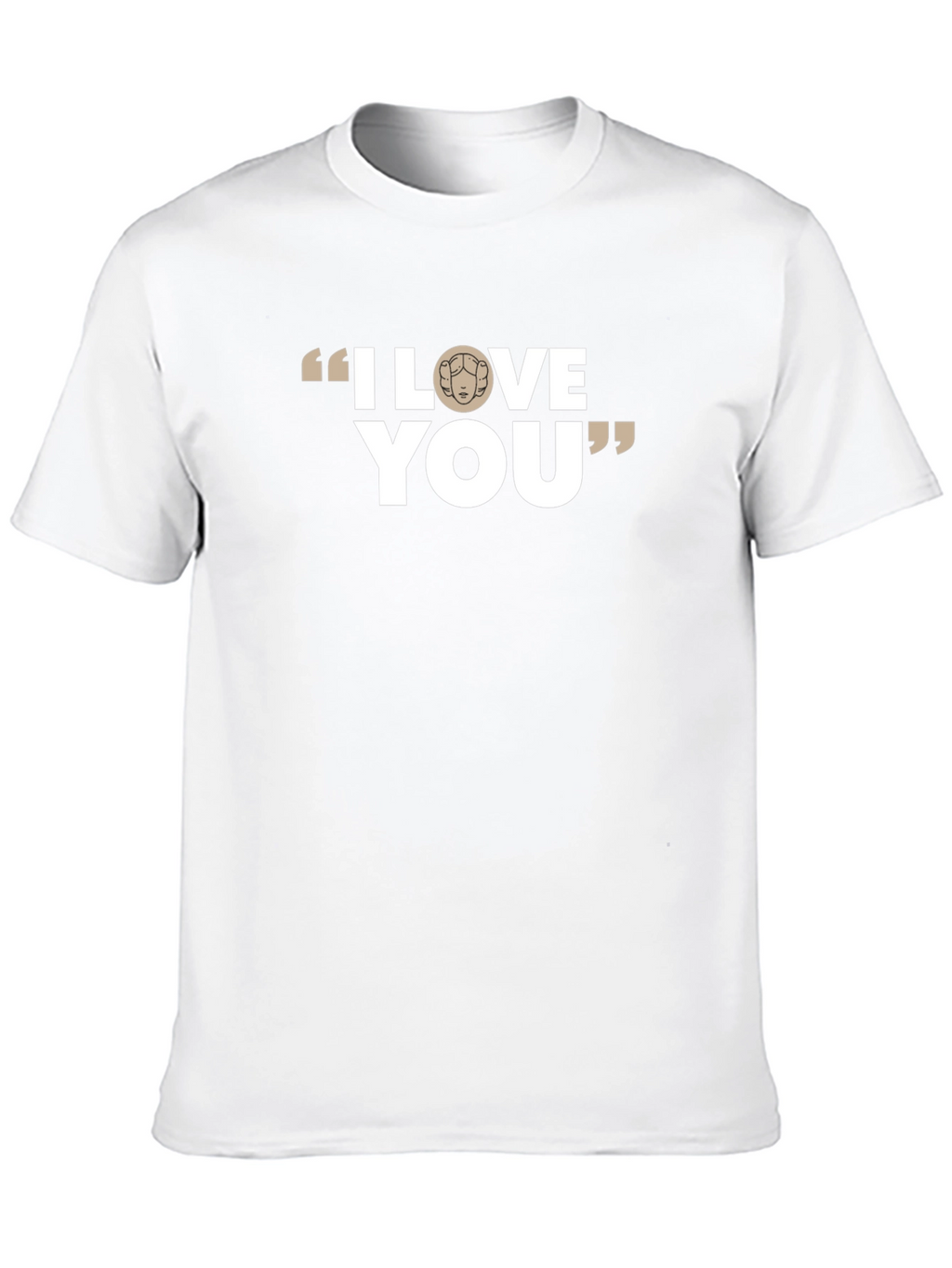 I Love You Princess Leia Star Wars Graphic T-Shirt