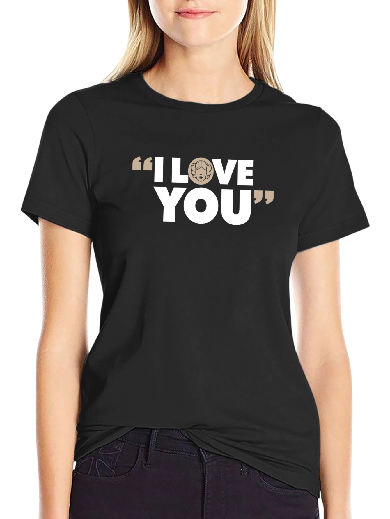 I Love You Princess Leia Star Wars Graphic T-Shirt