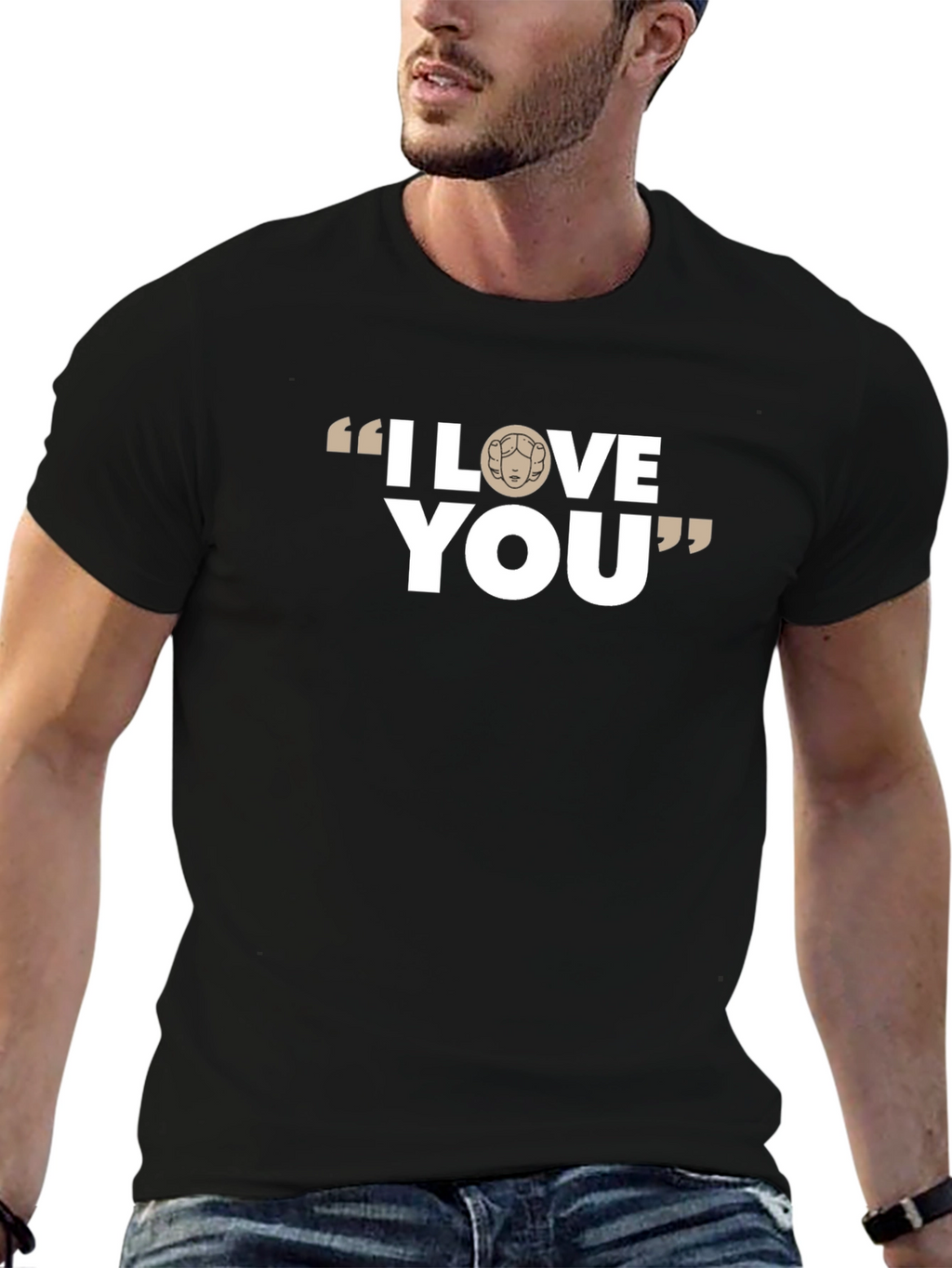I Love You Princess Leia Star Wars Graphic T-Shirt