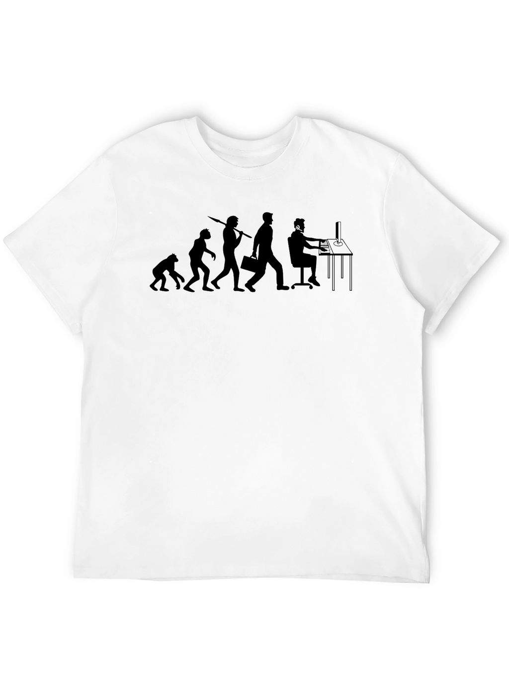 Evolution of a Programmer T-Shirt - Black