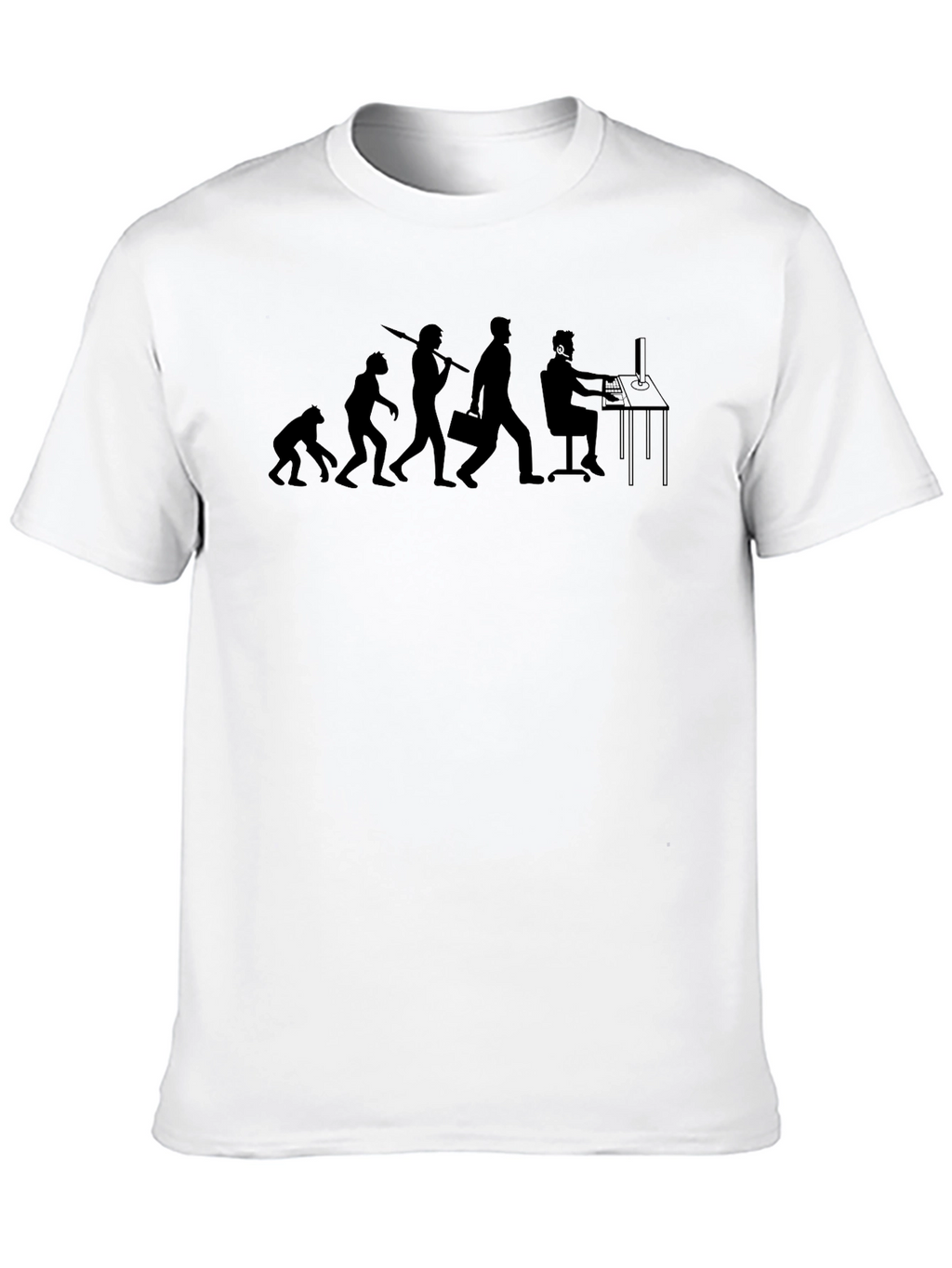 Evolution of a Programmer T-Shirt - Black