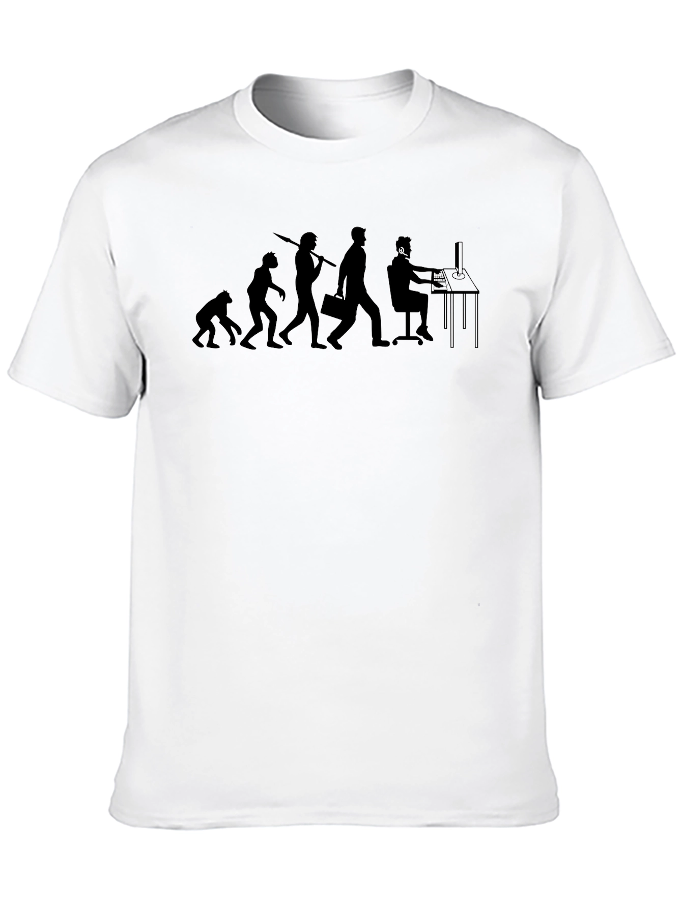 Evolution of a Programmer T-Shirt - Black