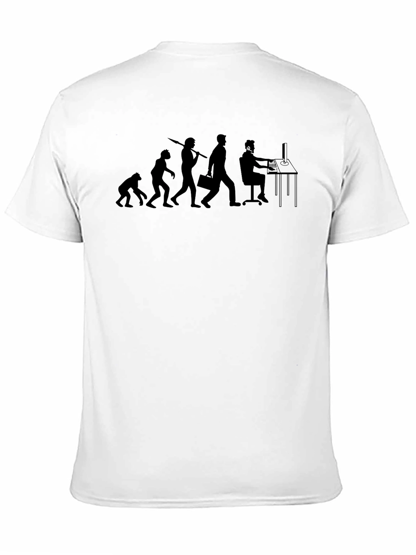 Evolution of a Programmer T-Shirt - Black