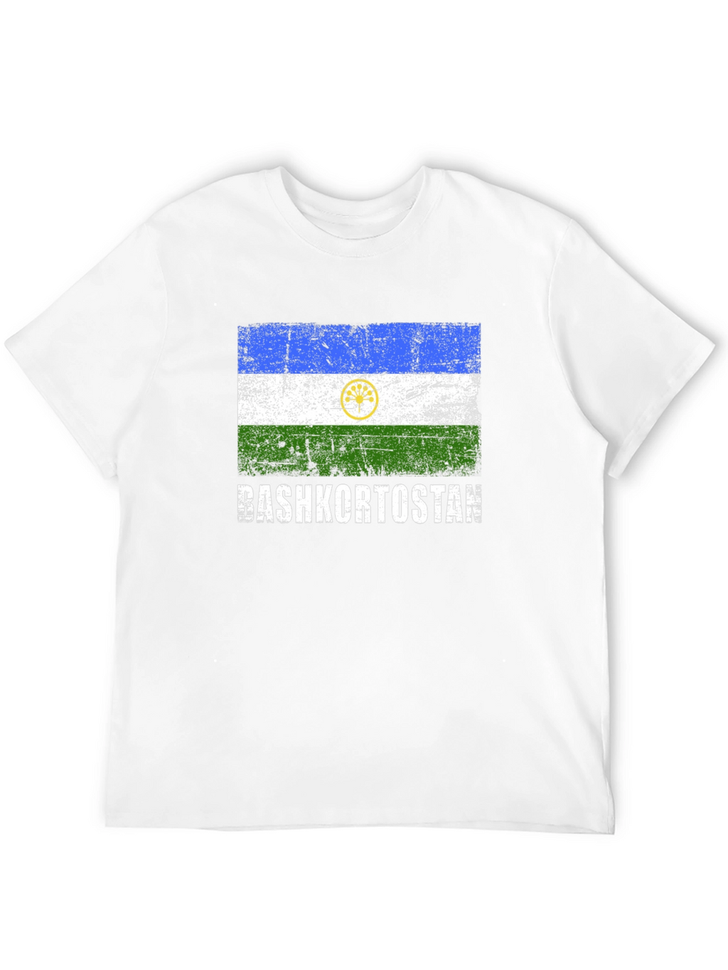 Bashkortostan Flag T-Shirt - Distressed Design