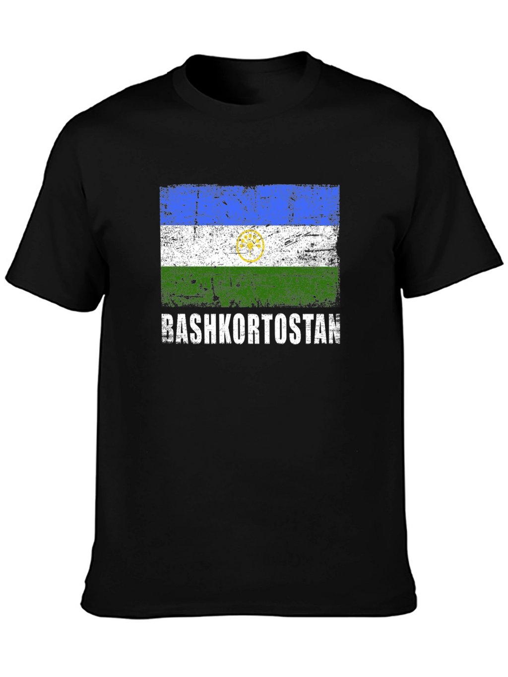 Bashkortostan Flag T-Shirt - Distressed Design
