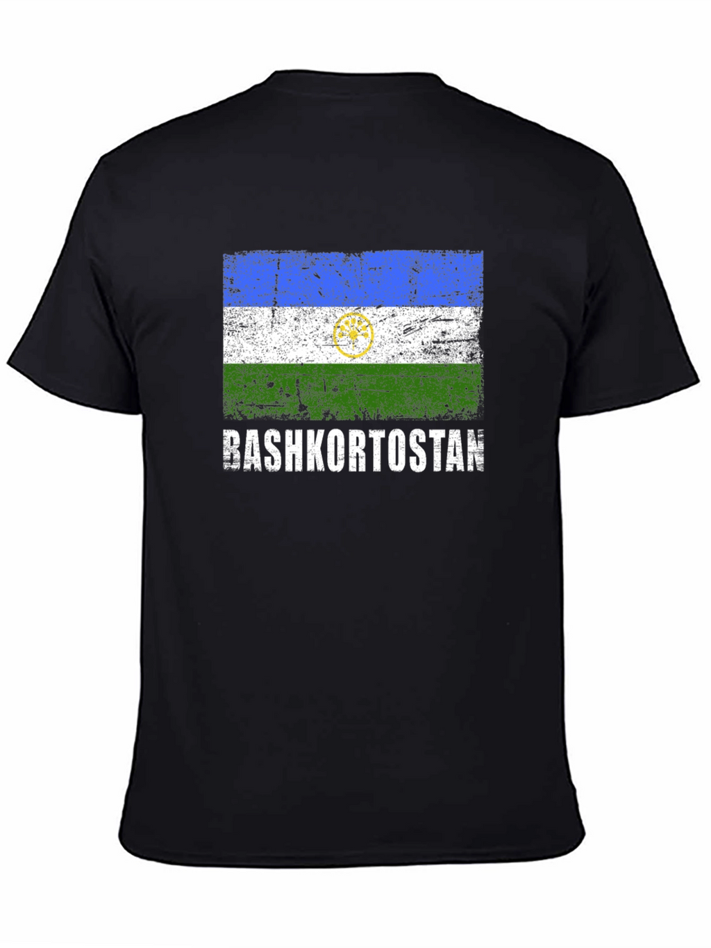 Bashkortostan Flag T-Shirt - Distressed Design