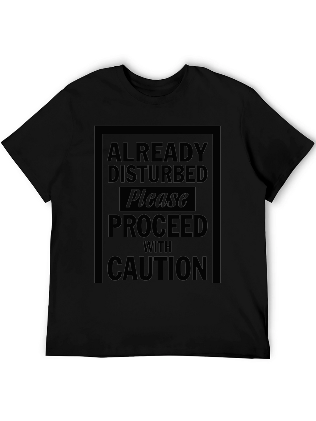 Disturbed Proceed With Caution Graphic Tee
