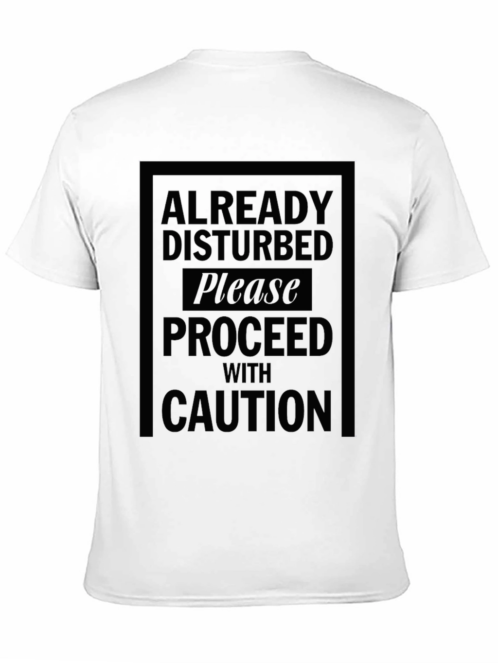 Disturbed Proceed With Caution Graphic Tee