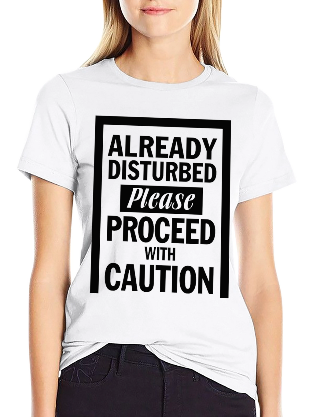 Disturbed Proceed With Caution Graphic Tee