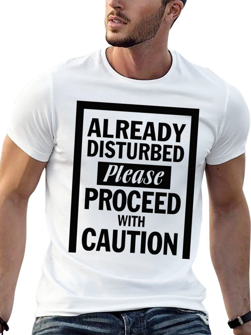 Disturbed Proceed With Caution Graphic Tee