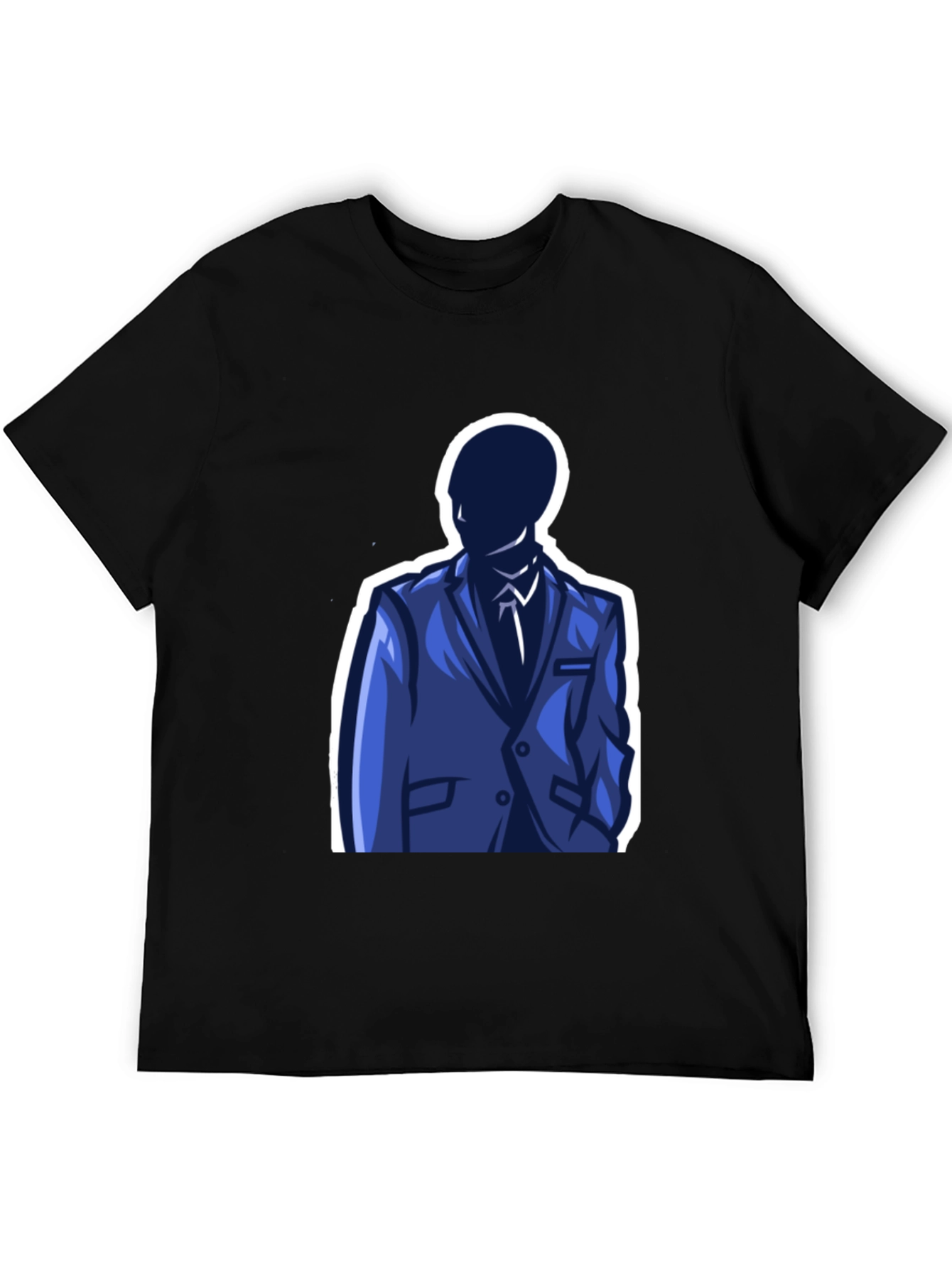 Suited Man Graphic T-Shirt