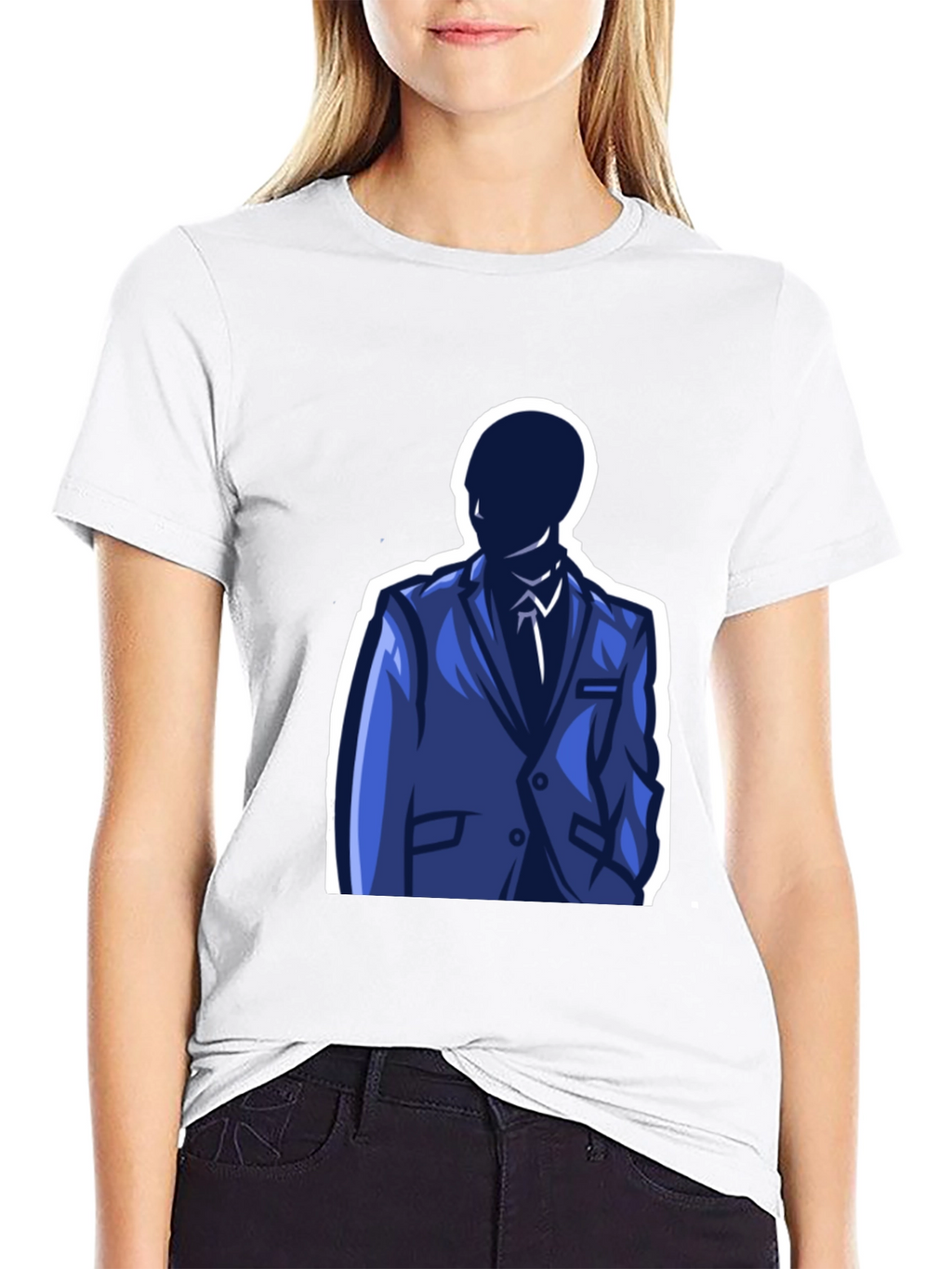 Suited Man Graphic T-Shirt