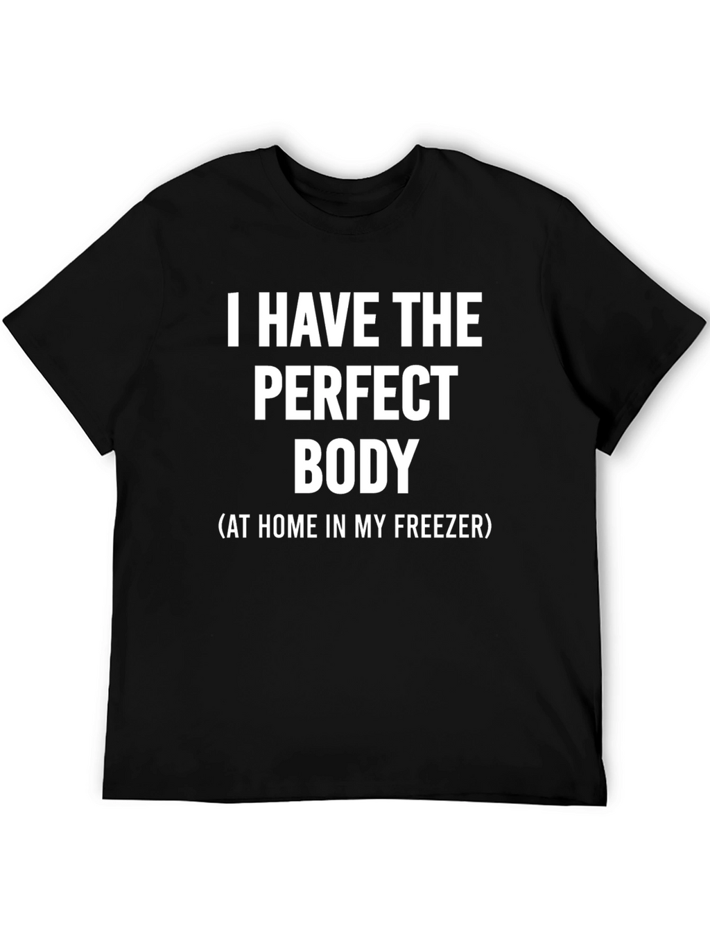 Funny Perfect Body T-Shirt - Freezer Humor
