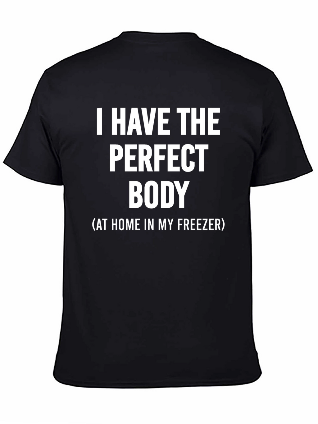 Funny Perfect Body T-Shirt - Freezer Humor