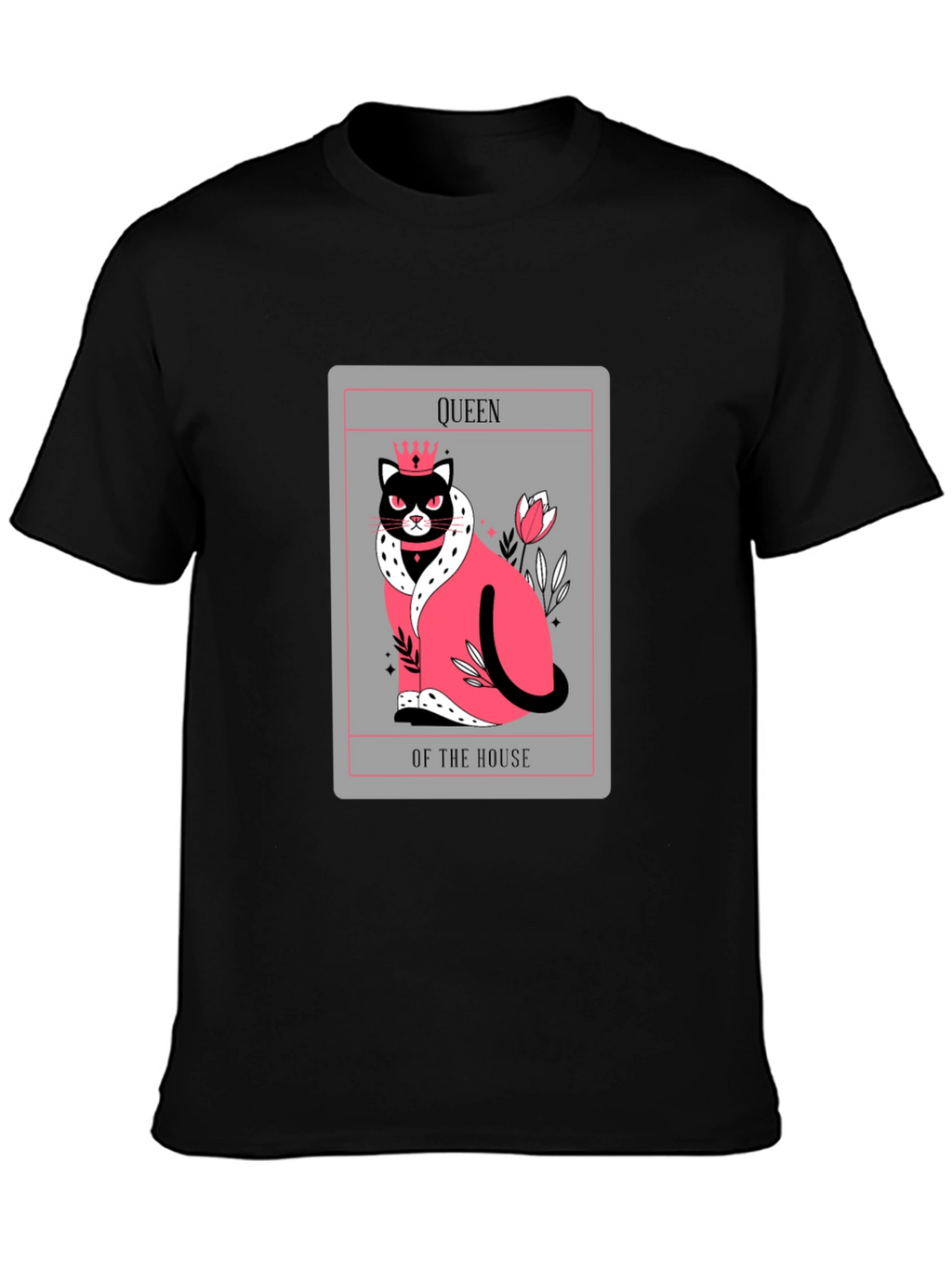 Queen of the House Cat T-Shirt