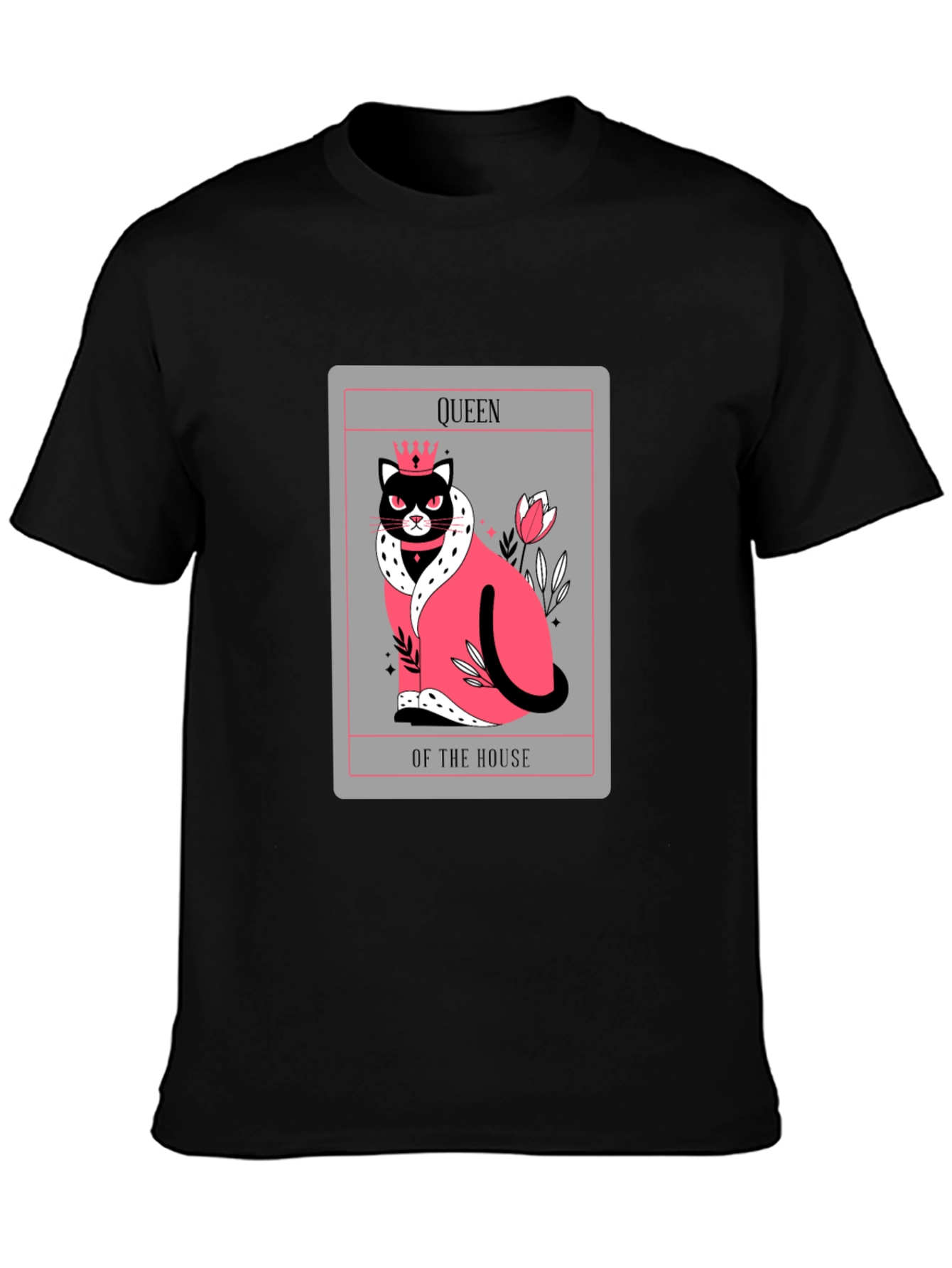 Queen of the House Cat T-Shirt
