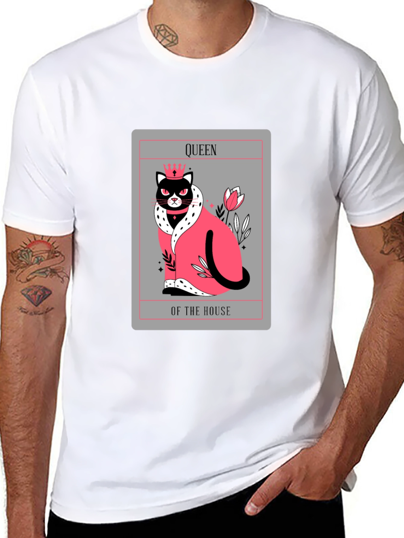 Queen of the House Cat T-Shirt