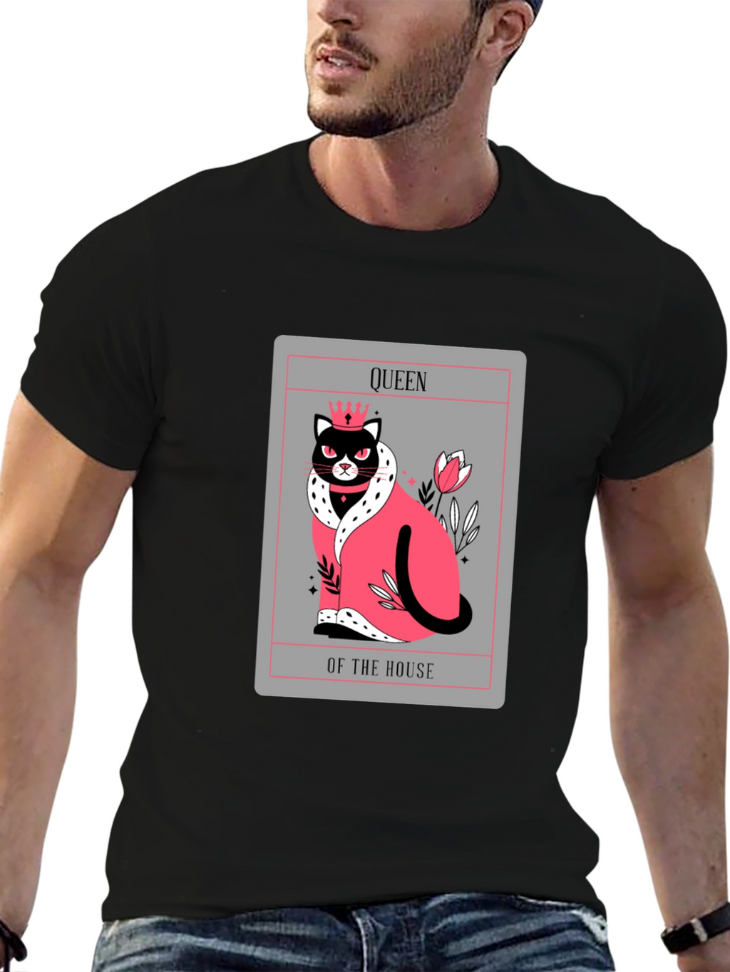 Queen of the House Cat T-Shirt