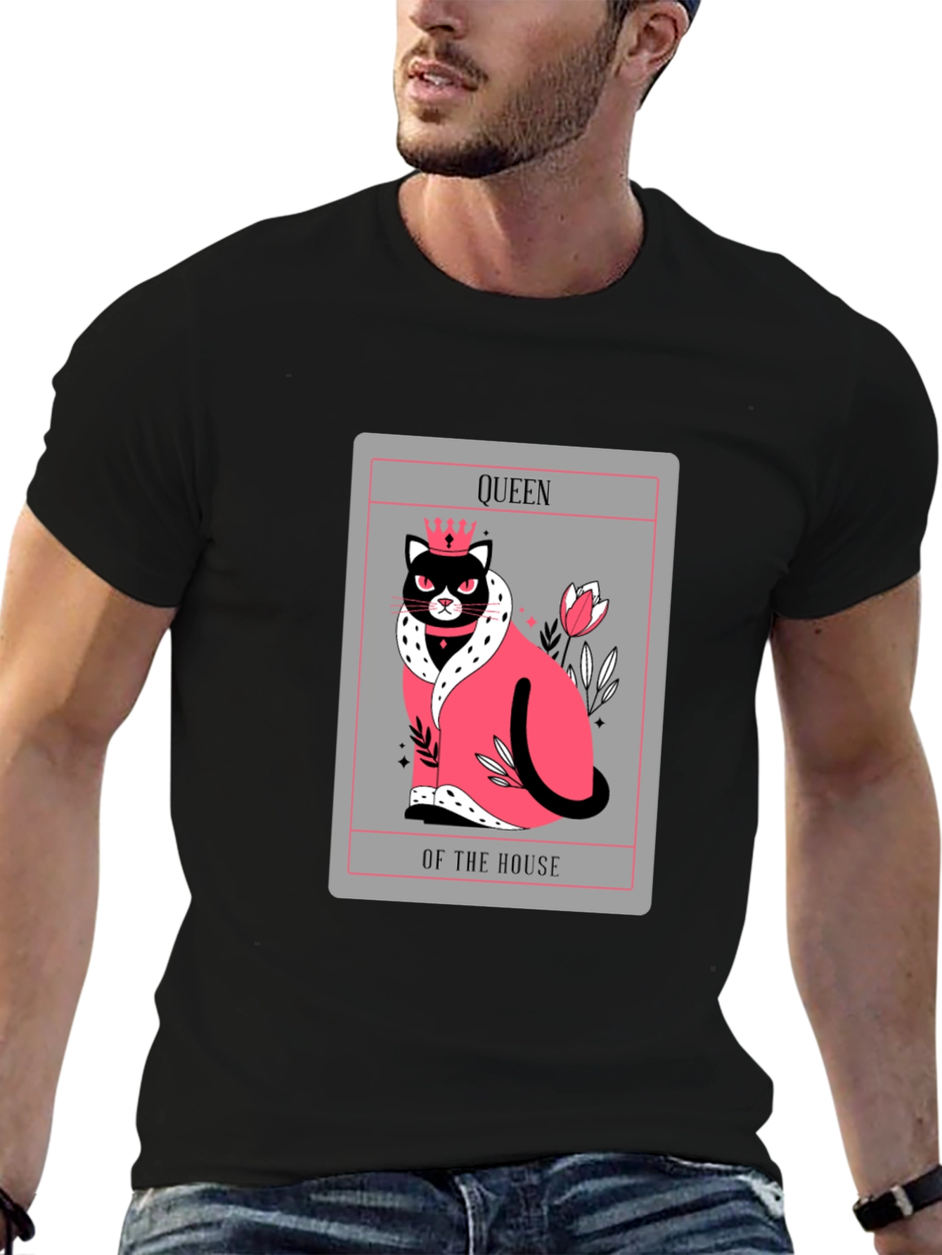 Queen of the House Cat T-Shirt