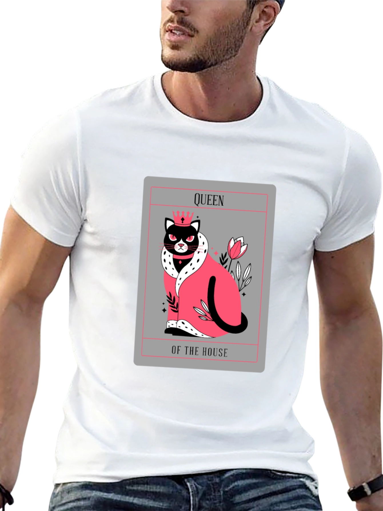 Queen of the House Cat T-Shirt