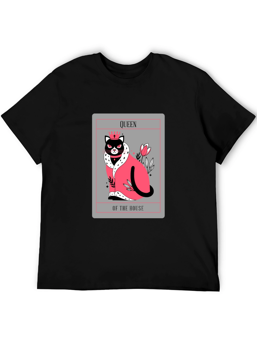 Queen of the House Cat T-Shirt