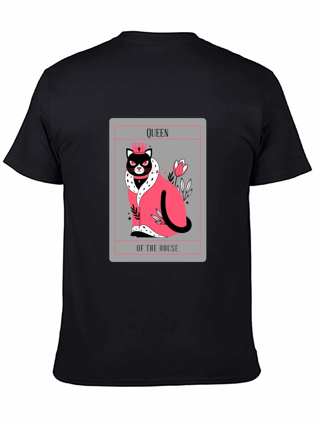 Queen of the House Cat T-Shirt