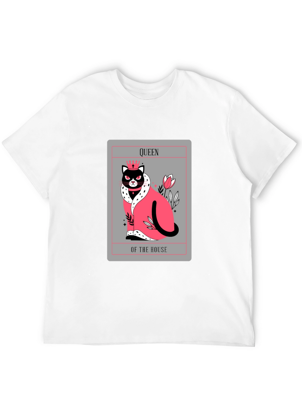 Queen of the House Cat T-Shirt