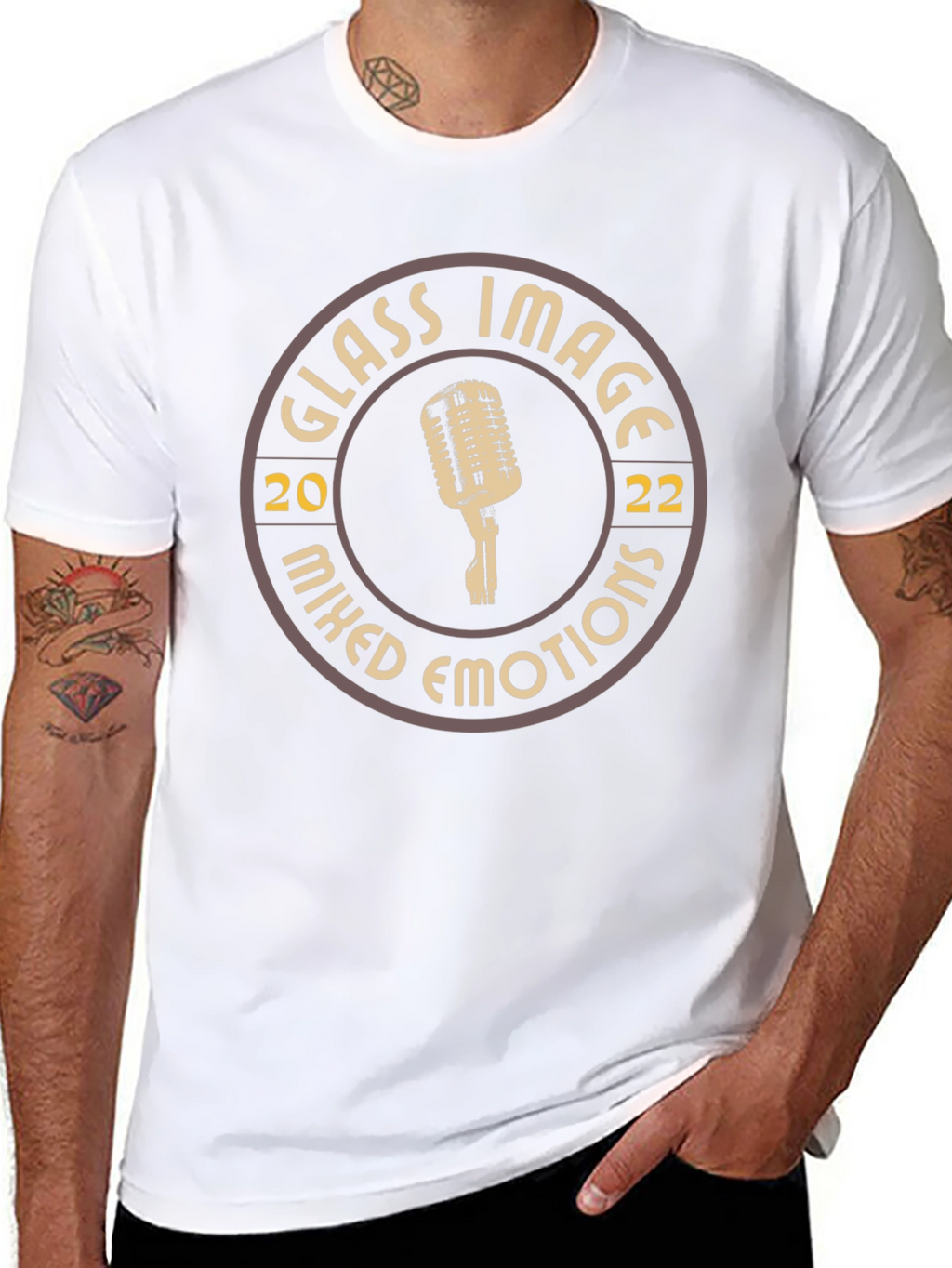 Glass Image 2022 Mixed Emotions Graphic Tee