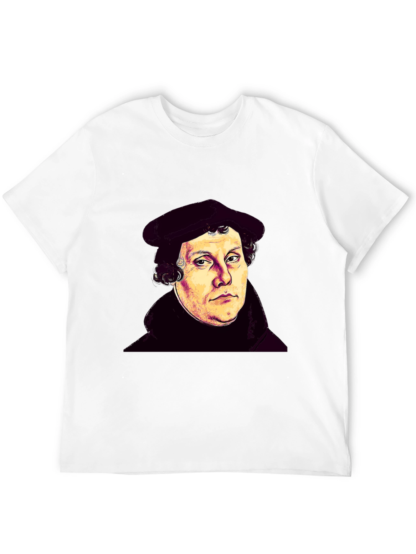 Martin Luther Portrait Graphic T-Shirt