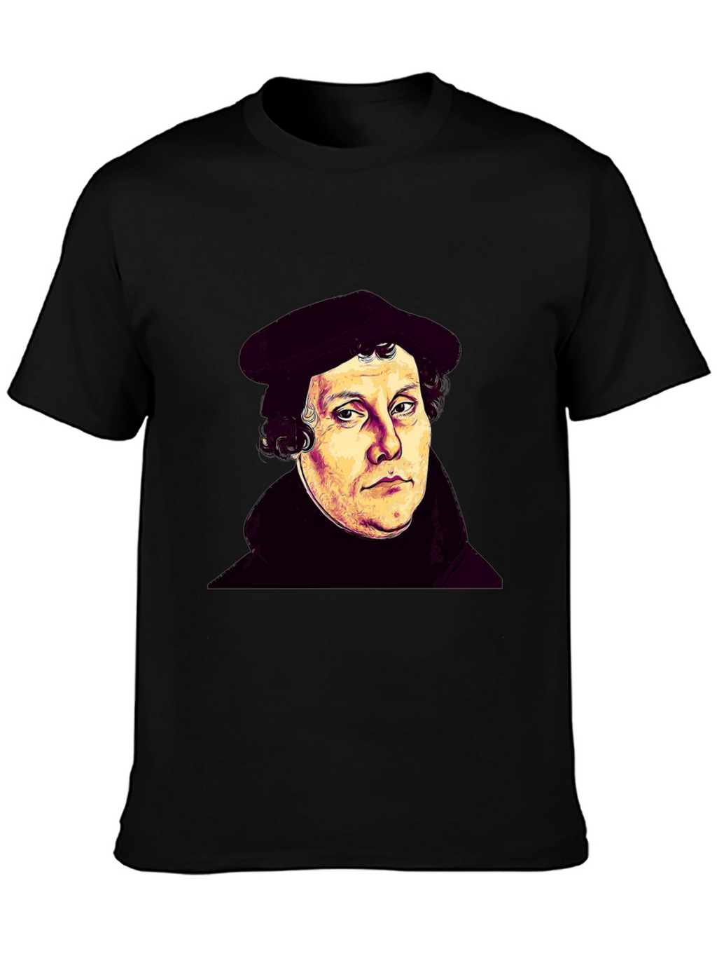 Martin Luther Portrait Graphic T-Shirt
