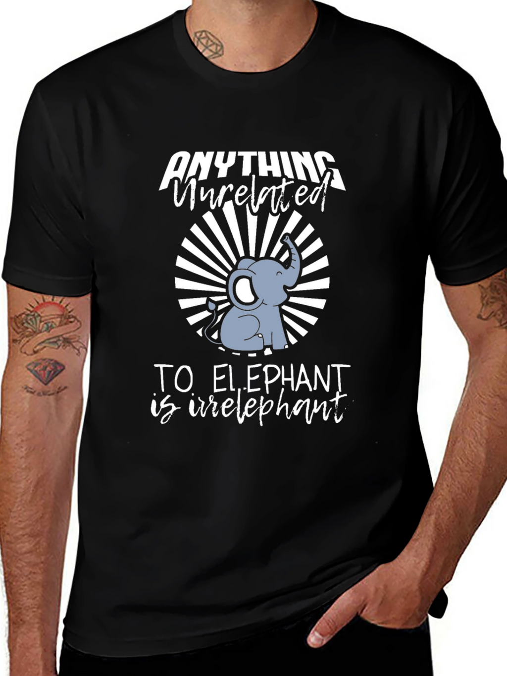 Irrelephant T-Shirt - Elephant Humor Tee