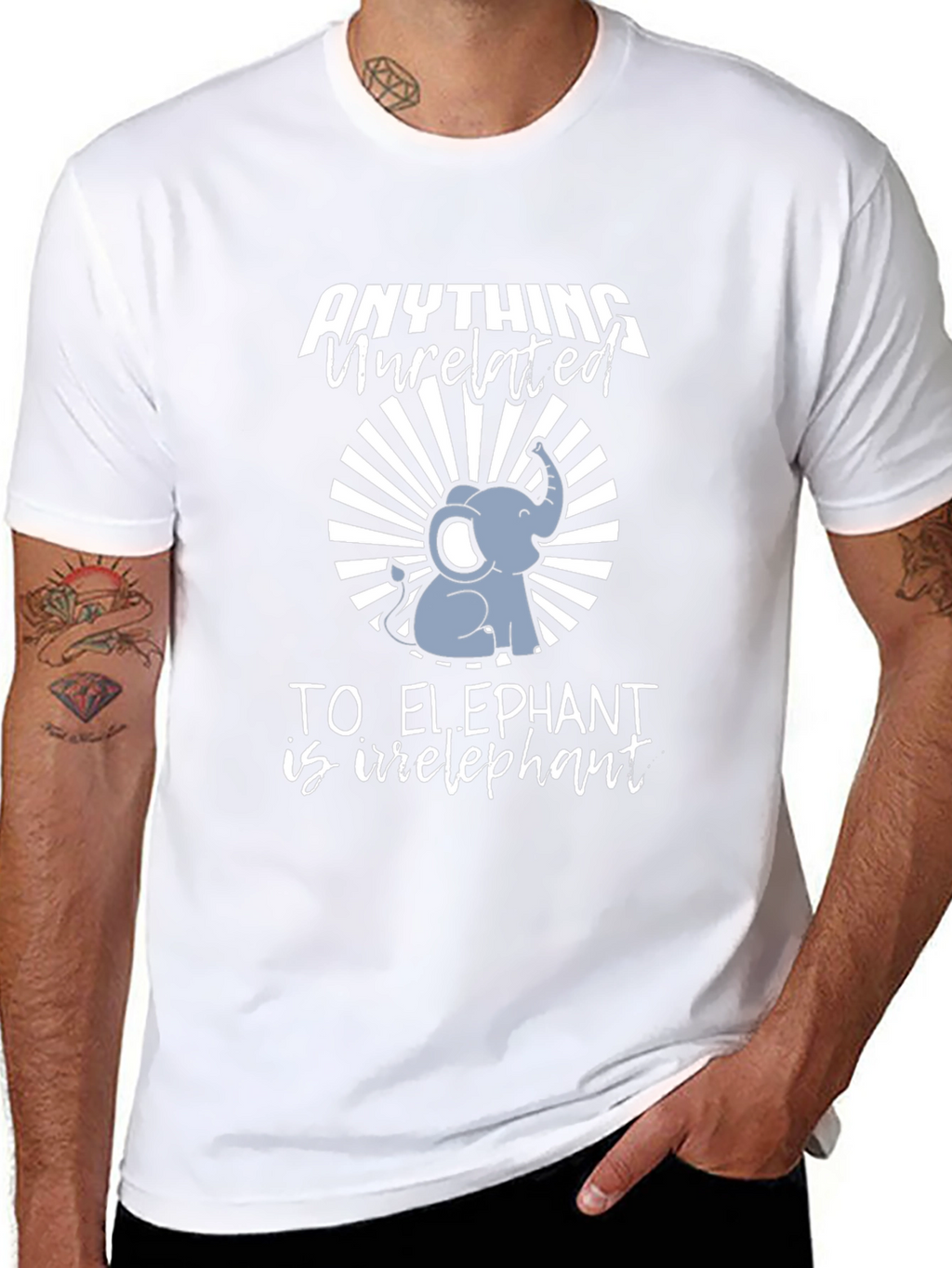 Irrelephant T-Shirt - Elephant Humor Tee