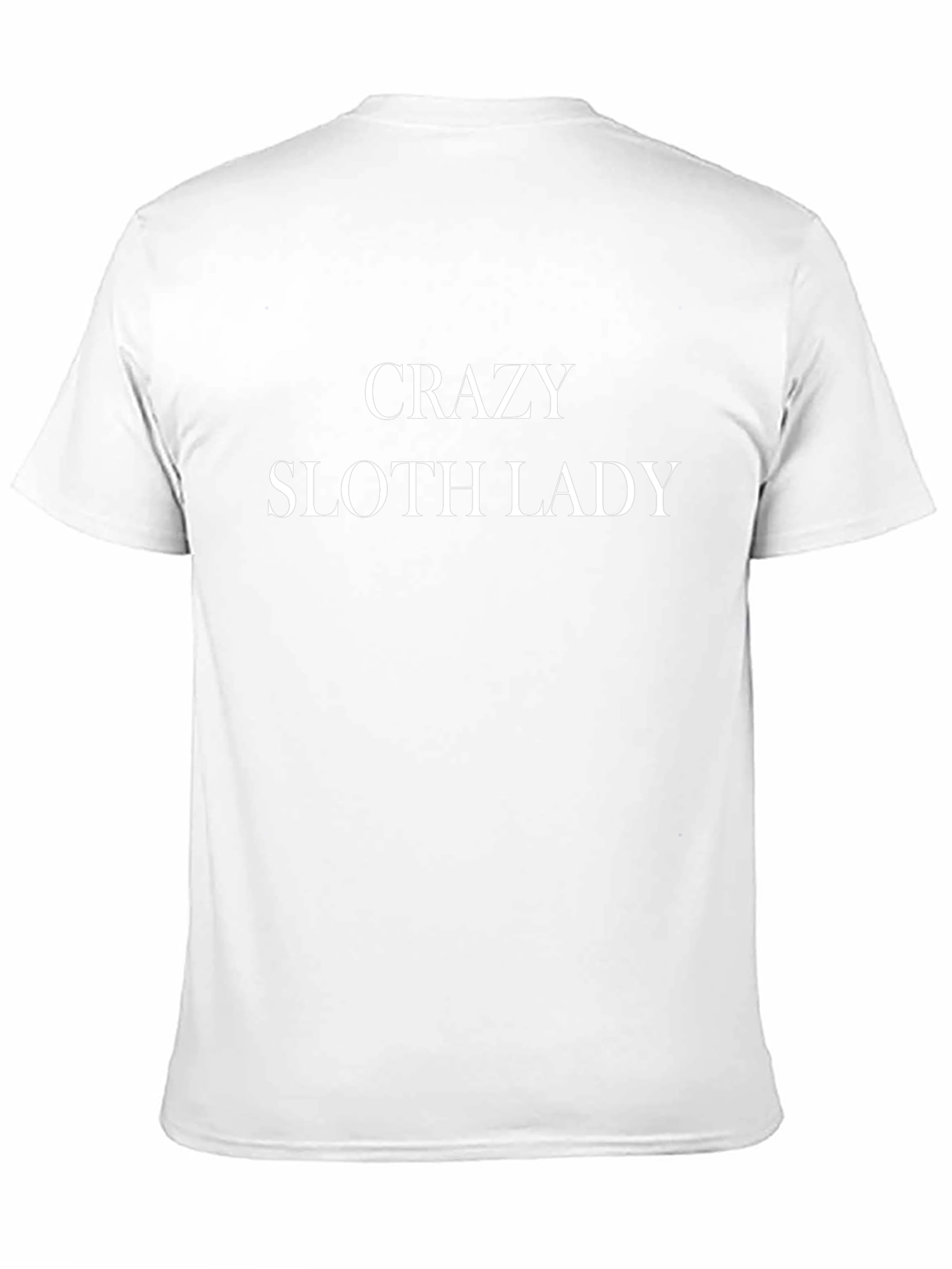 Crazy Sloth Lady Graphic Tee