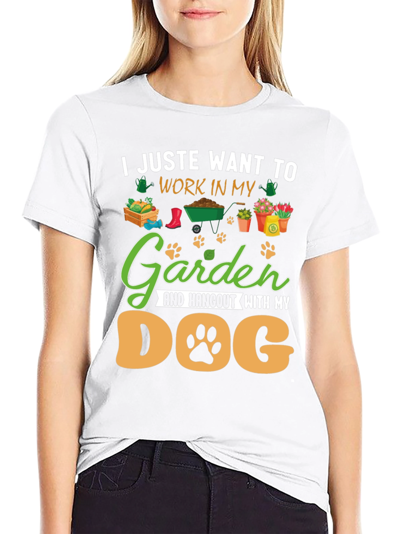Gardening & Dog Lover T-Shirt