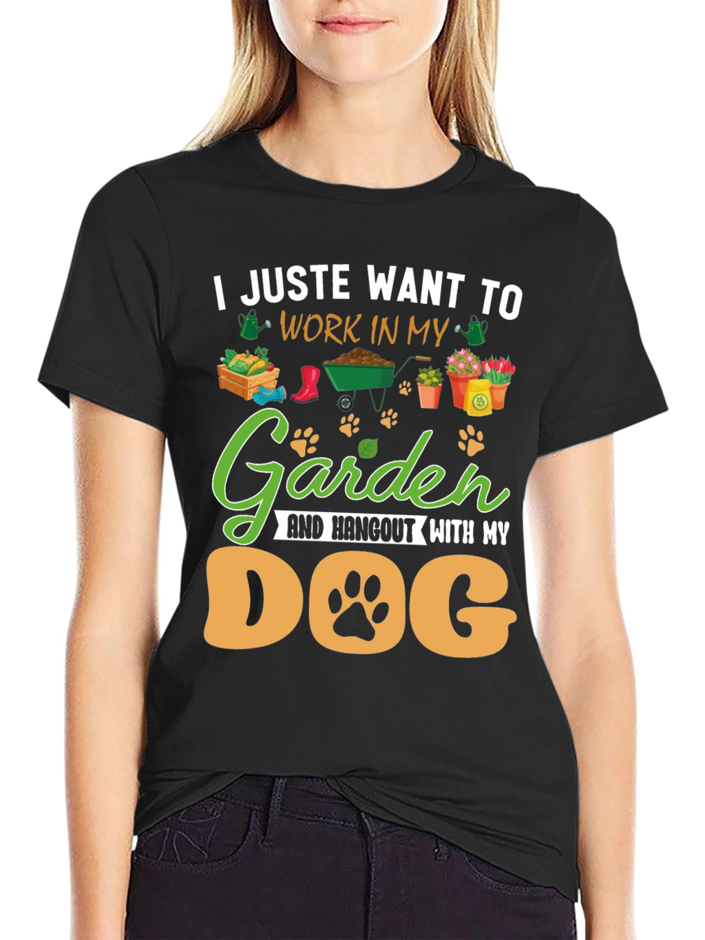Gardening & Dog Lover T-Shirt