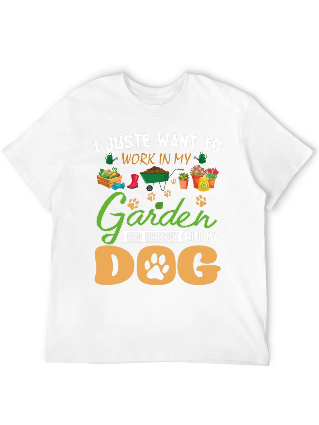 Gardening & Dog Lover T-Shirt