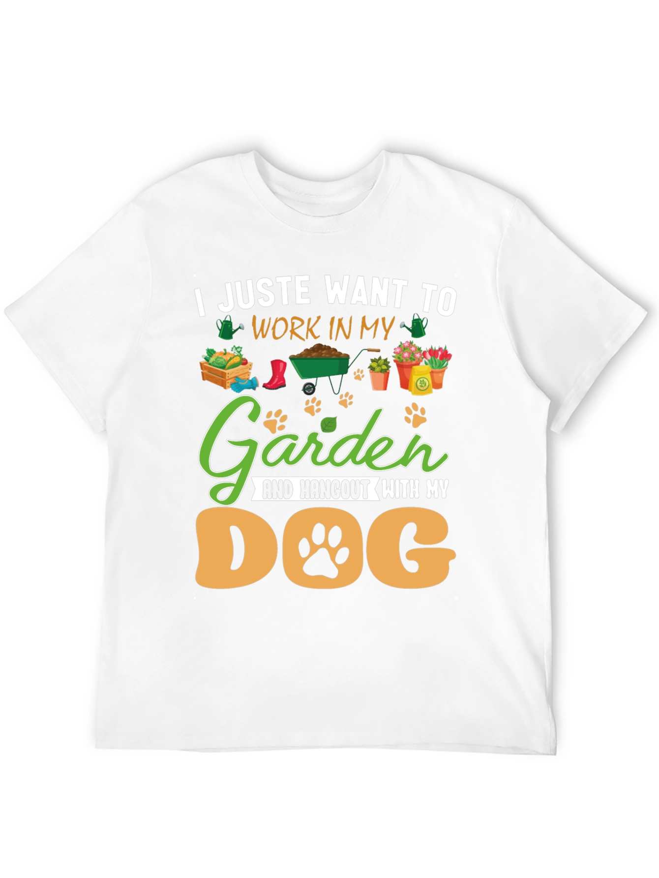 Gardening & Dog Lover T-Shirt