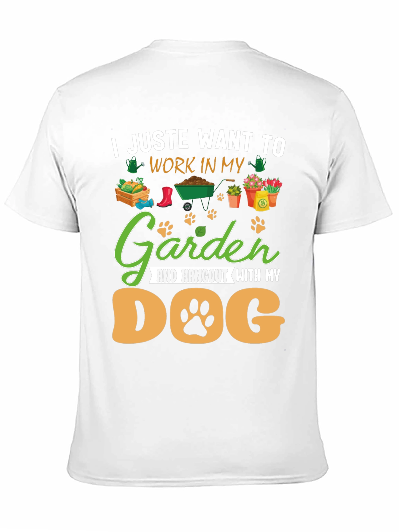 Gardening & Dog Lover T-Shirt