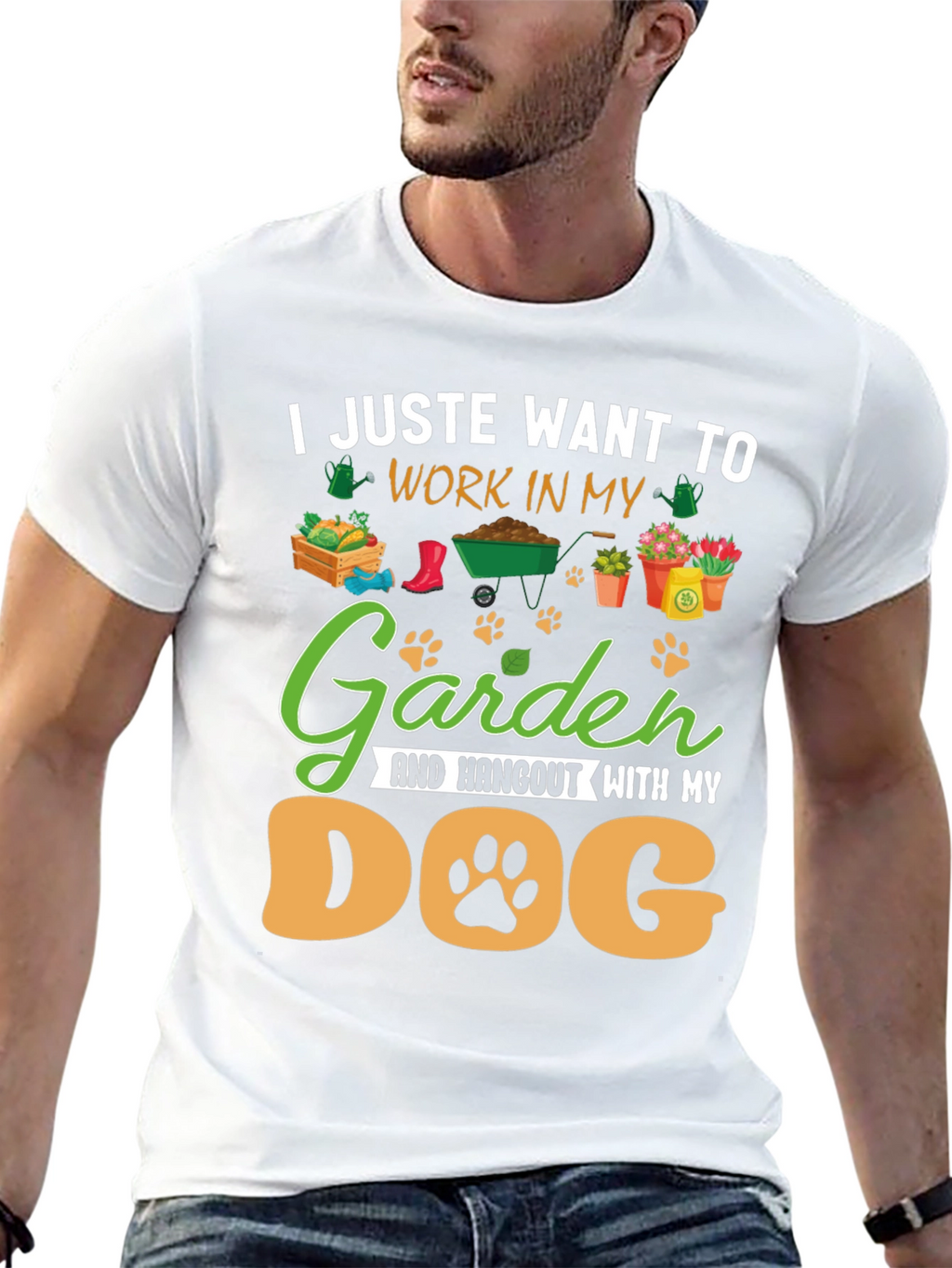 Gardening & Dog Lover T-Shirt