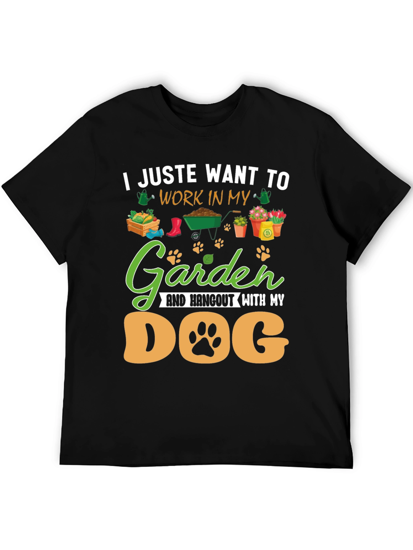 Gardening & Dog Lover T-Shirt