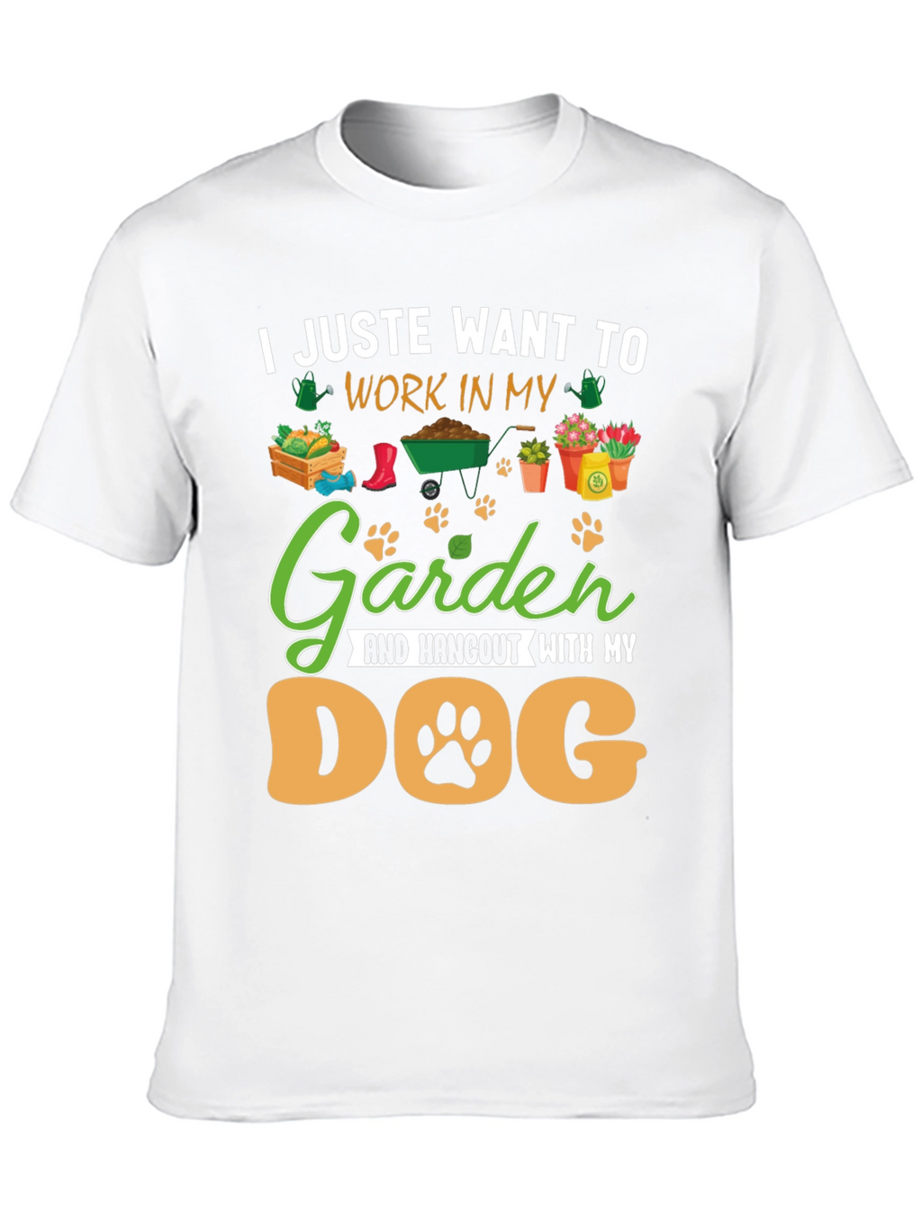 Gardening & Dog Lover T-Shirt
