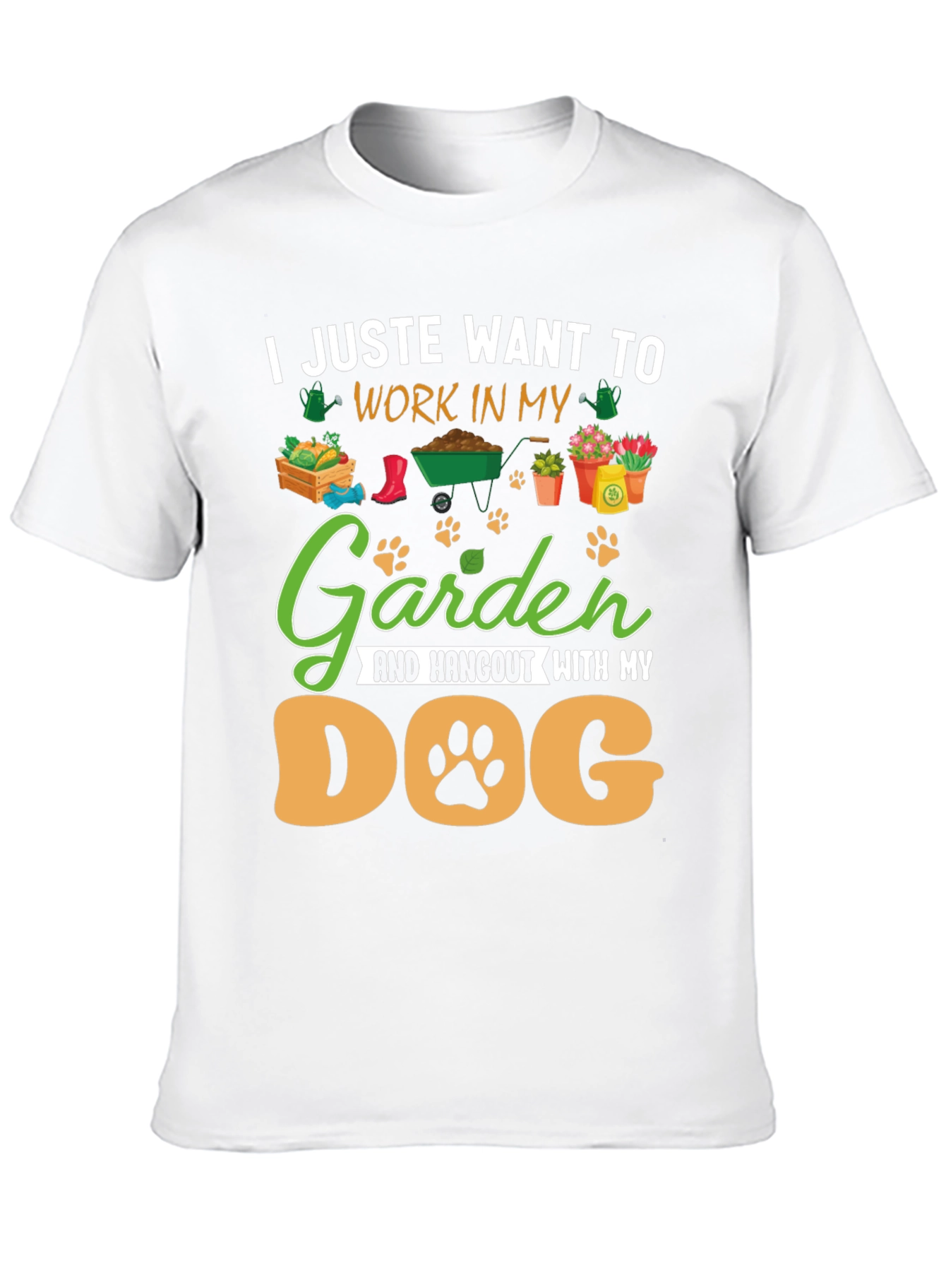 Gardening & Dog Lover T-Shirt