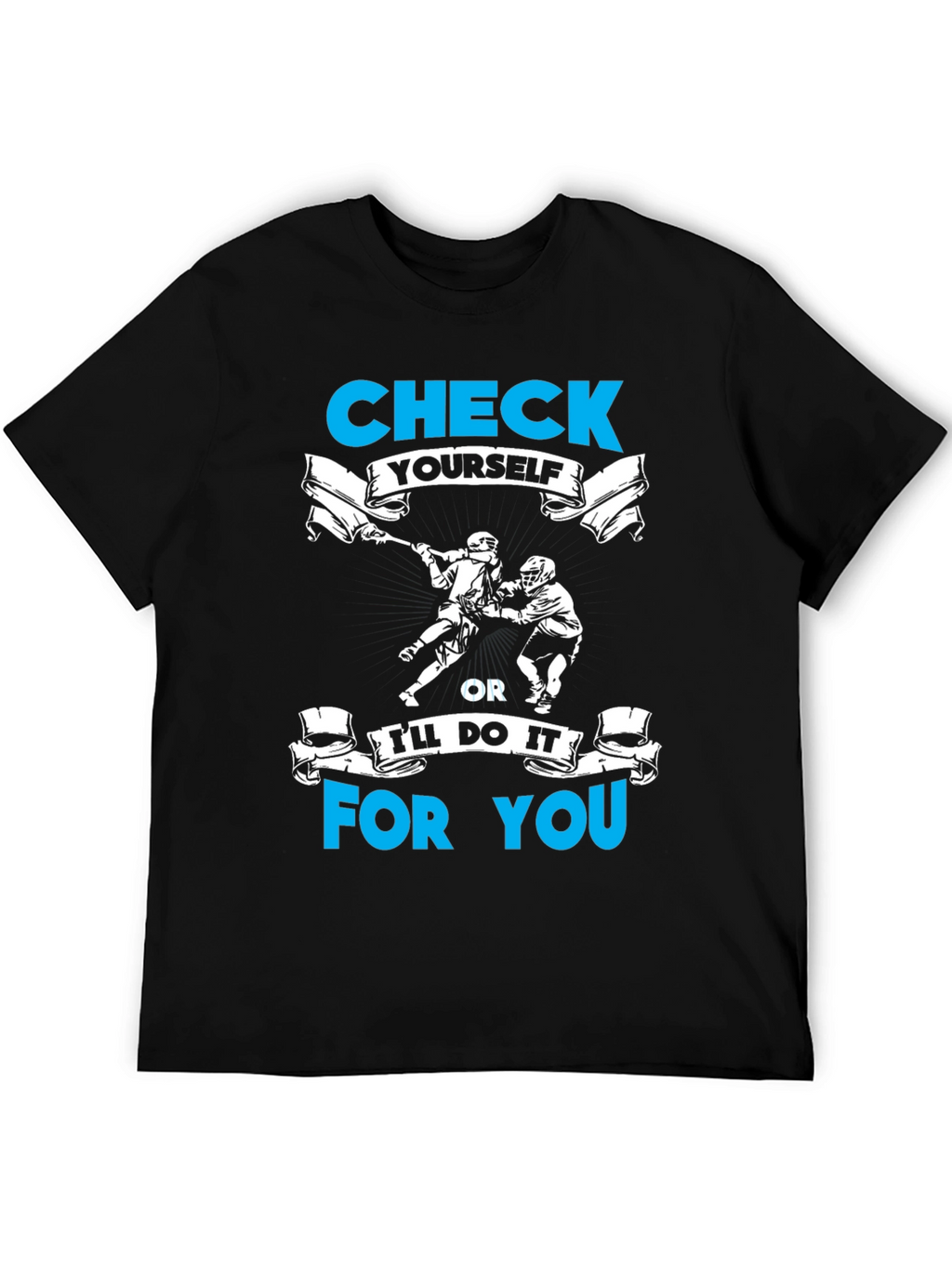 Check Yourself Lacrosse T-Shirt