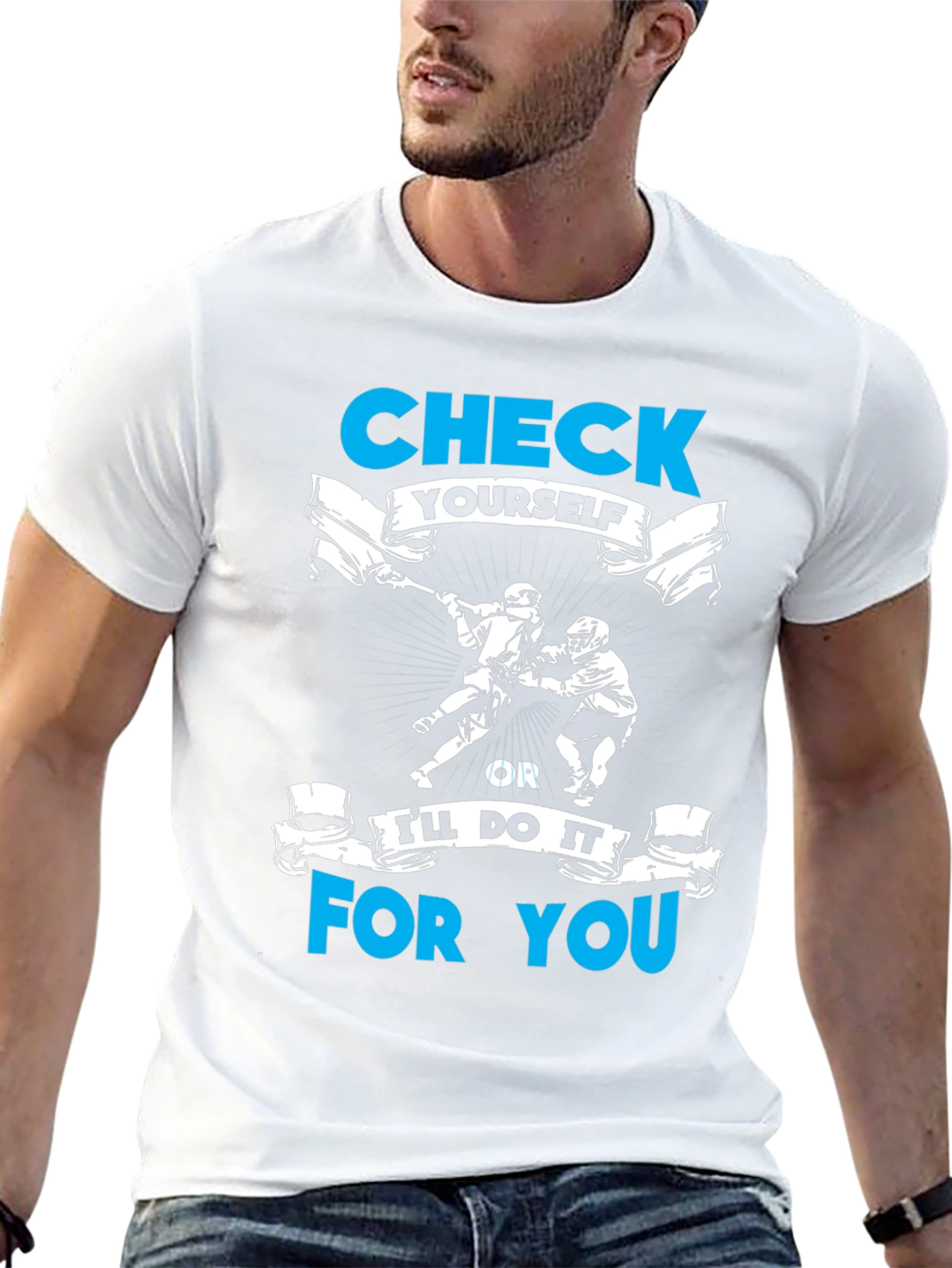 Check Yourself Lacrosse T-Shirt