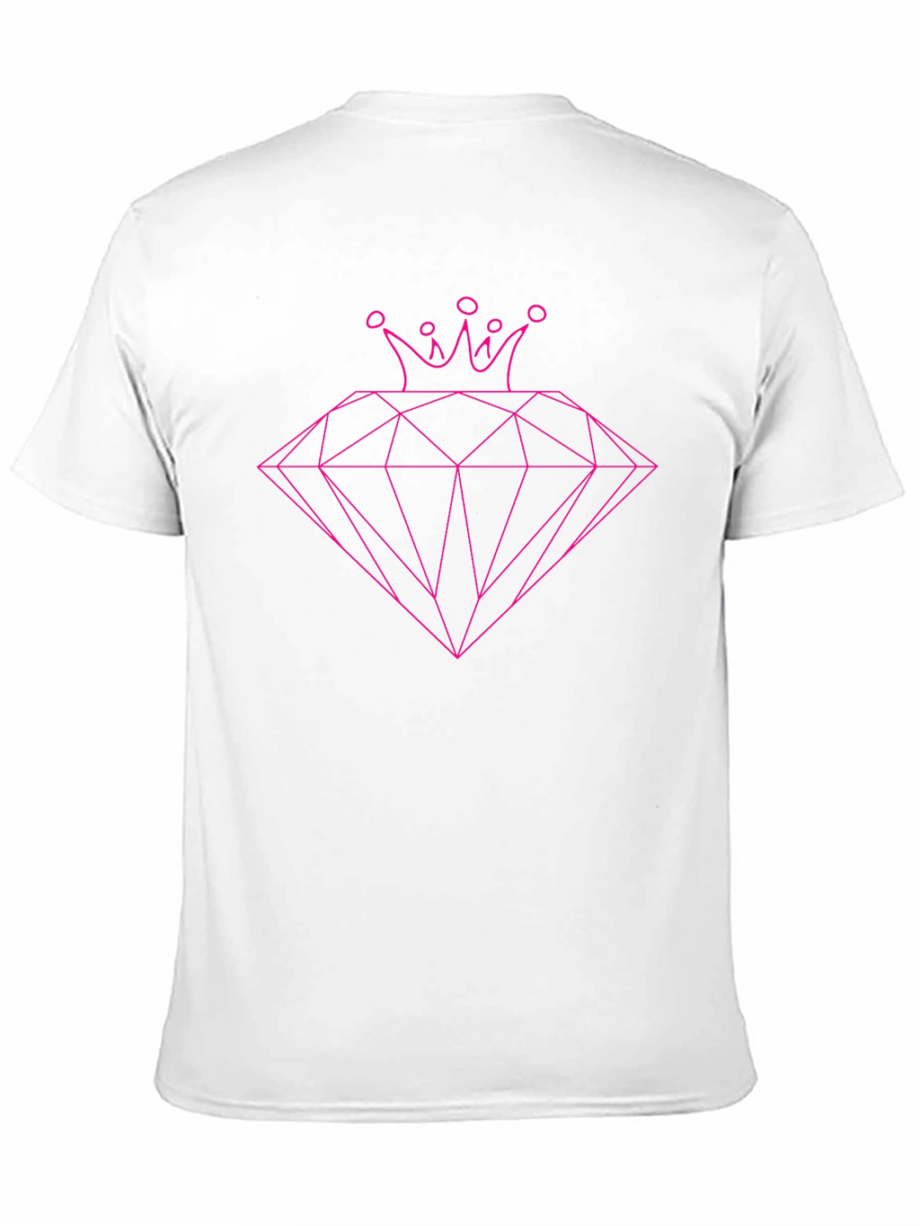 Diamond Queen Mens Black Graphic Tee